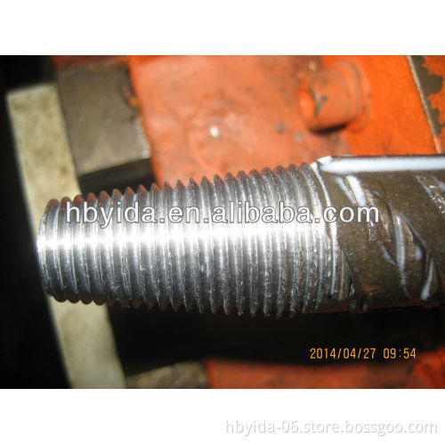 tapered threading rebar lock splicer